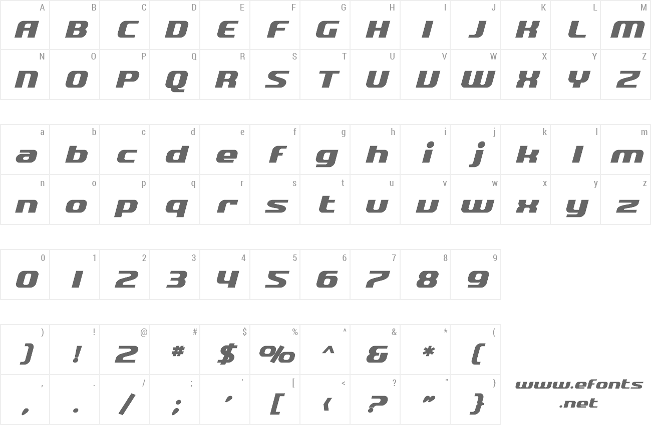 Font SF Quartzite preview